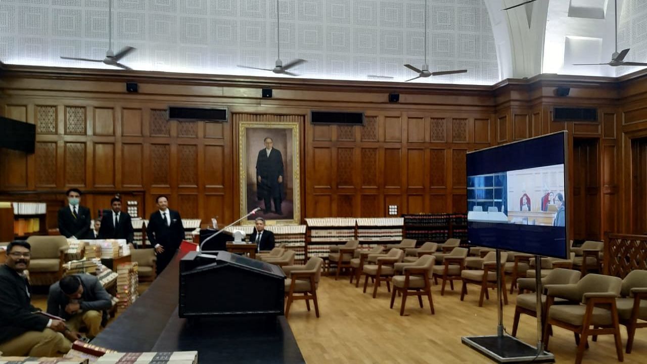 On Monday, 23 March, the Supreme Court hears important matters through video conferencing amid coronavirus outbreak.