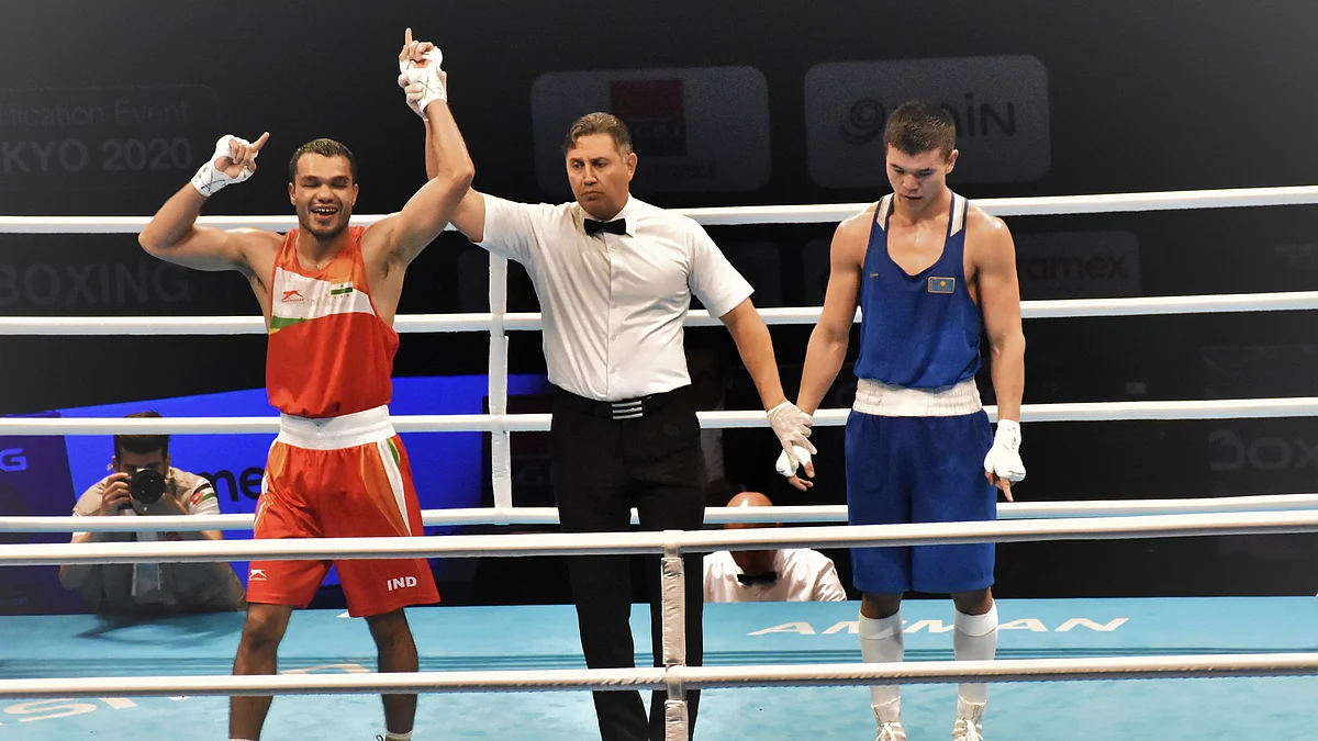 Vikas Krishan had qualified for the 2020 Tokyo Olympics at the qualifying event in Amman in March.