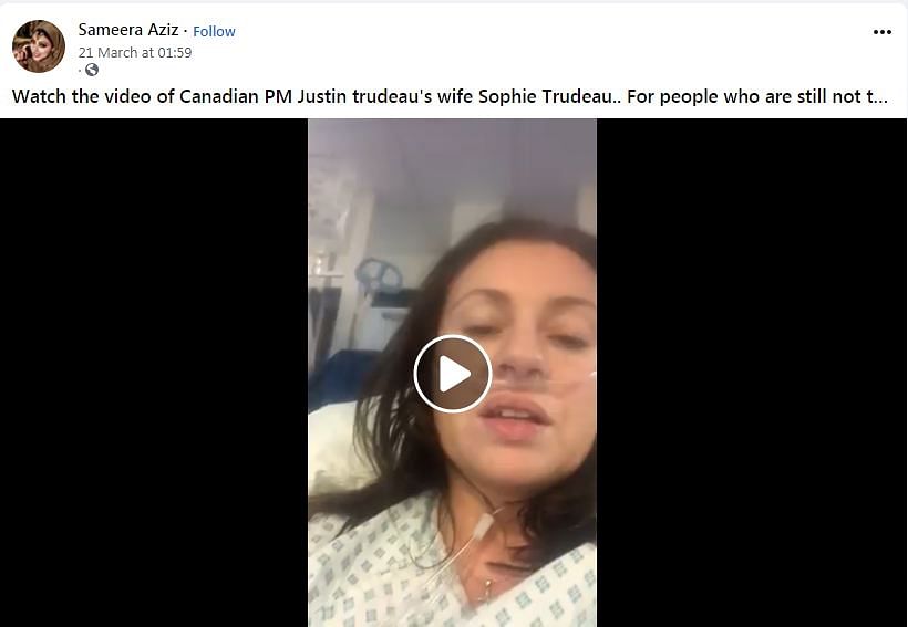 The lady in the video is actually Tara Jane Langston, a 39-year-old mother diagnosed with pneumonia in west London.
