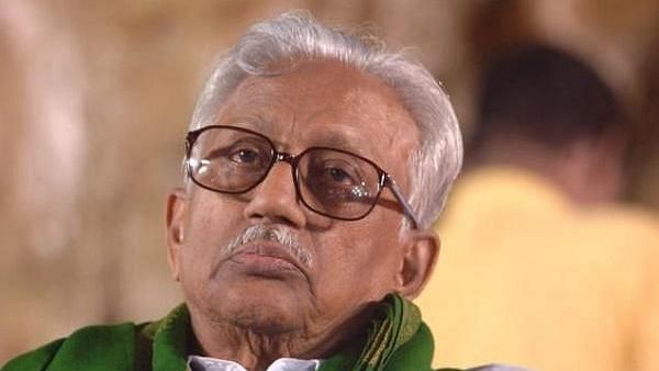 DMK General secretary K Anbazhagan, aged 97, passed away on Saturday, 7 March, after struggling with ill health for over a year.