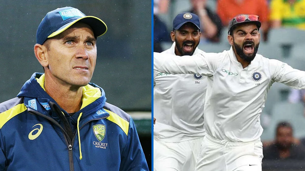 Justin Langar asked his players to take on Virat Kohli but warned the hosts not to cross the line between banter and abuse.
