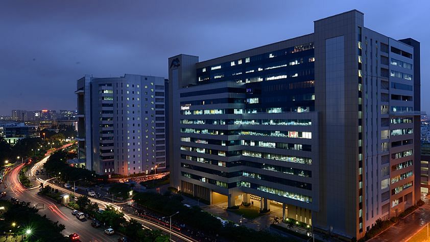 Raheja Mindspace Hyderabad, where DSM is located.