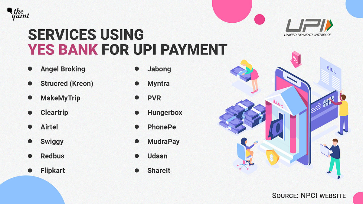 These popular services are not able to accept payments from users because of the ongoing situation with Yes Bank.