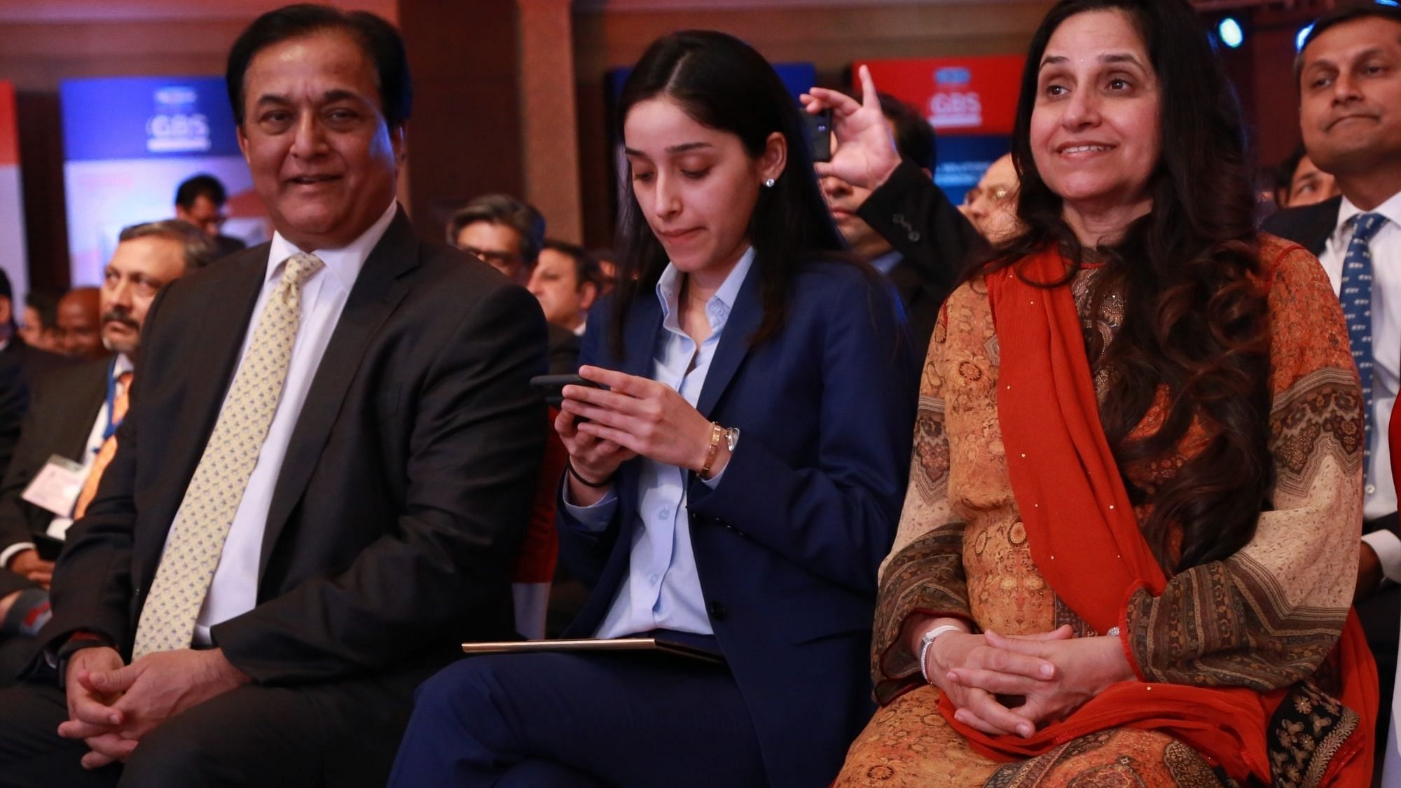 Yes Bank founder Rana Kapoor’s daughter and wife.&nbsp;