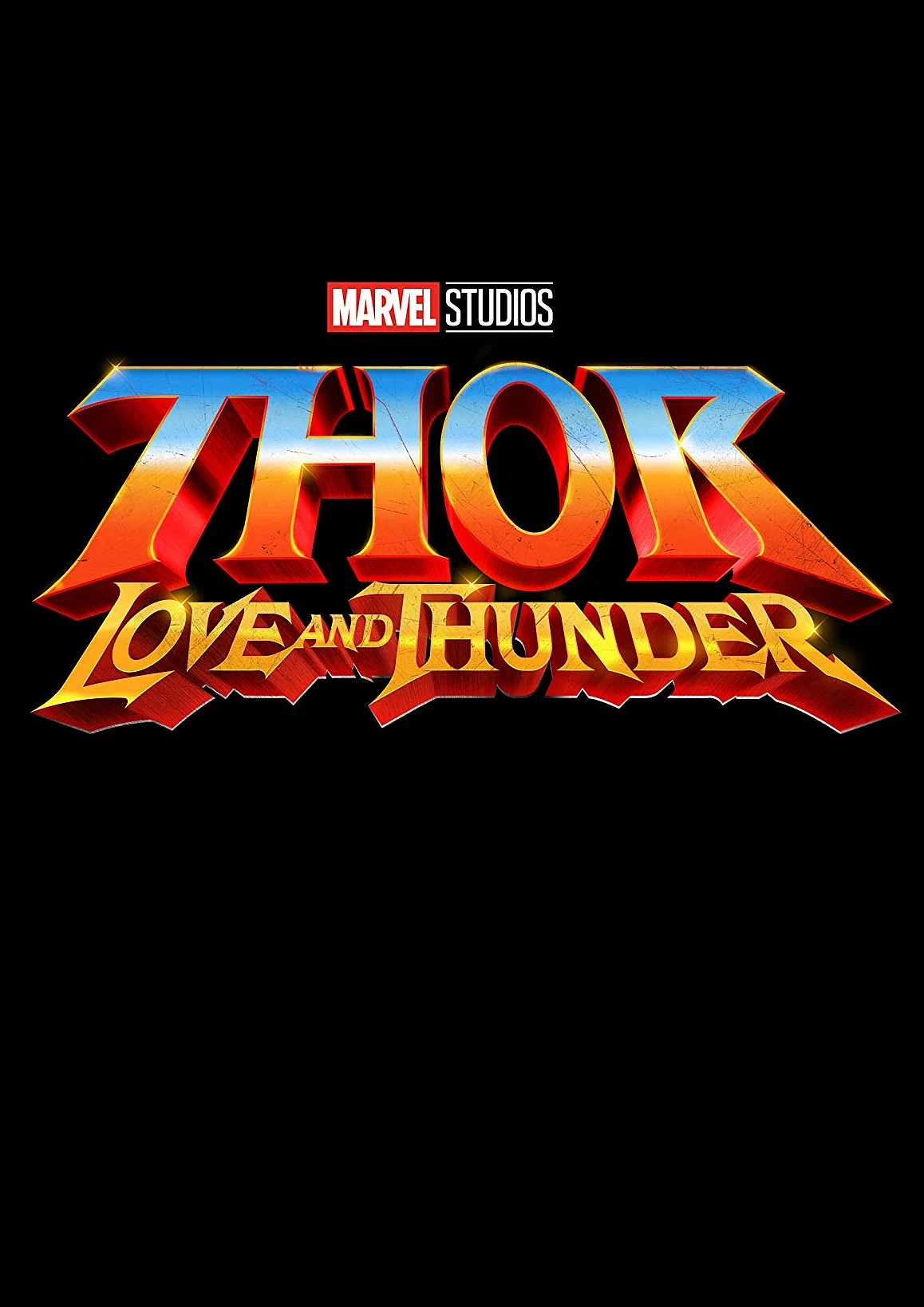 The movie poster of <i>Thor: Love and Thunder.</i>