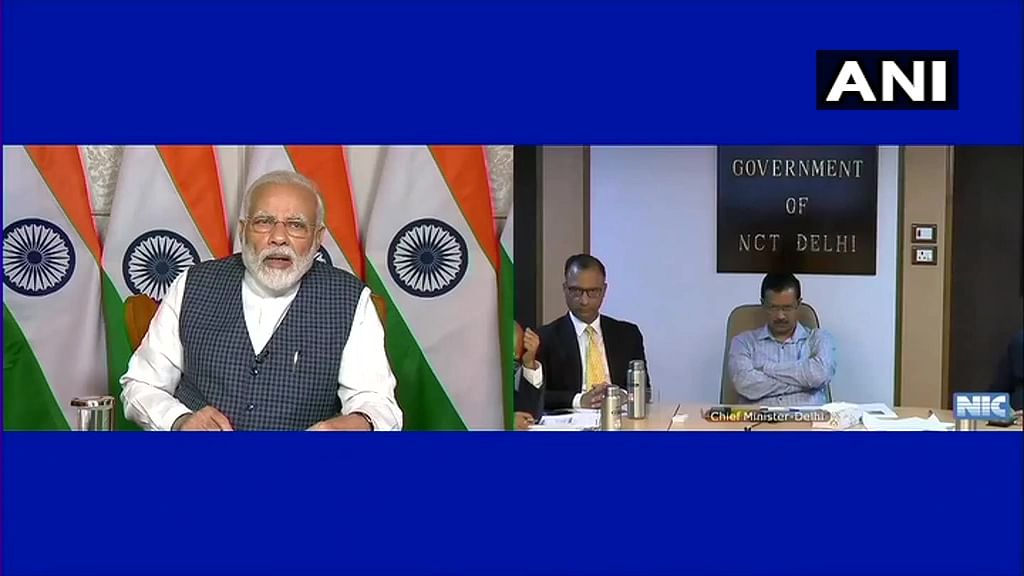 PM Modi Discusses Ways to Check Coronavirus Spread with CMs.