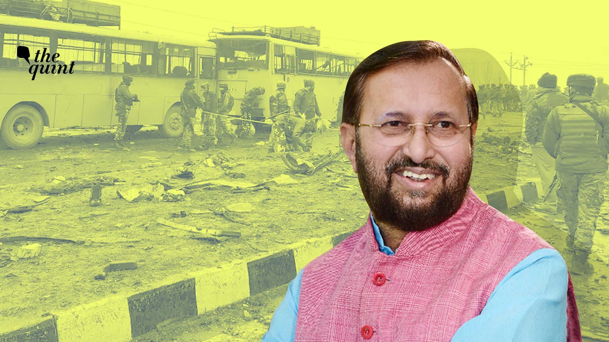 
Union minister Prakash Javadekar said that there has been not a single incident of bomb blast in the last six years.