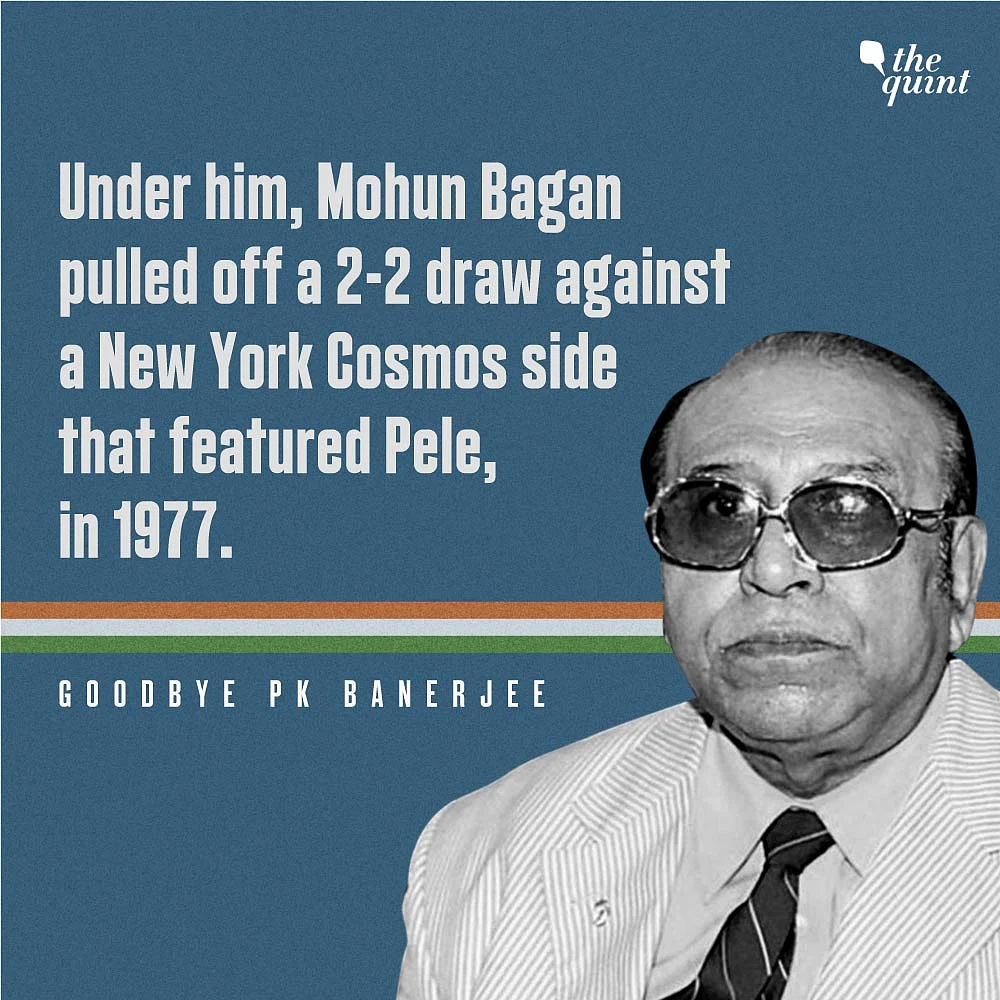 PK Banerjee: The Footballer & Coach Par Excellence