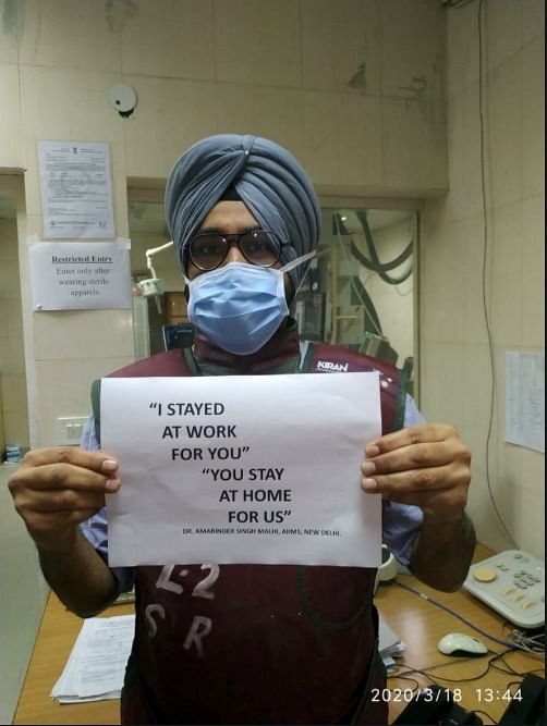 ‘Stay Home for Us’: Viral AIIMS Doc Shares Message on COVID-19