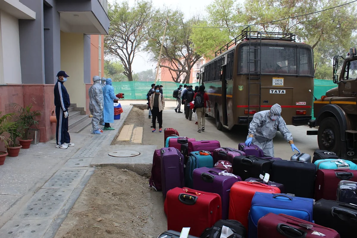 Chhawla quarantine facility.