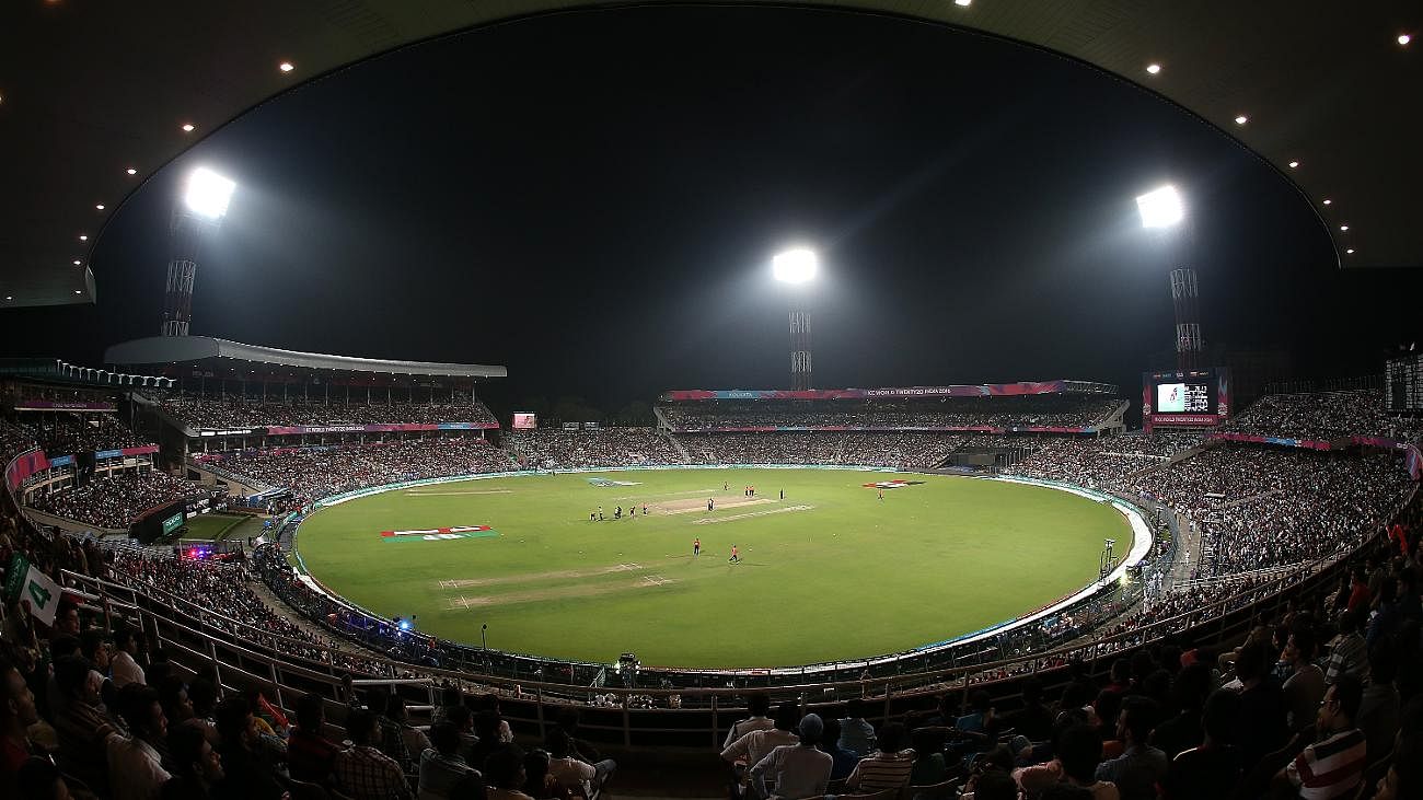 Eden Gardens pitch curator Sujan Mukherjee has donated one months salary to West Bengal Emergency Relief Fund.