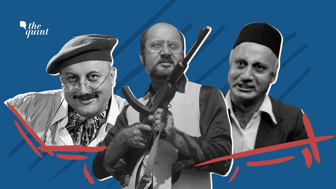 Anupam Kher has played a host of characters in his 38-year-old Bollywood career.