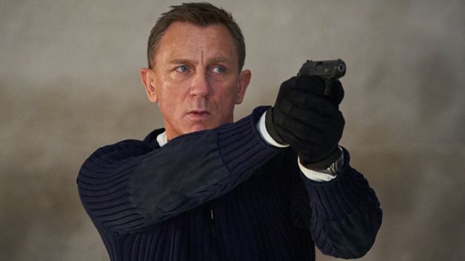 Daniel Craig as 007. <i>No Time to Die</i> will mark his last outing as James Bond.&nbsp;