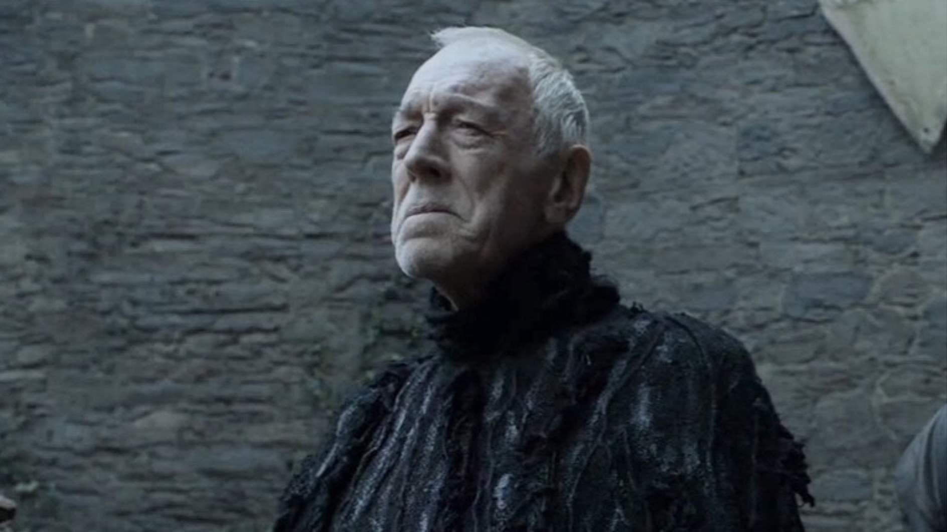 Max Von Sydow in a still from <i>Game of Thrones</i>.