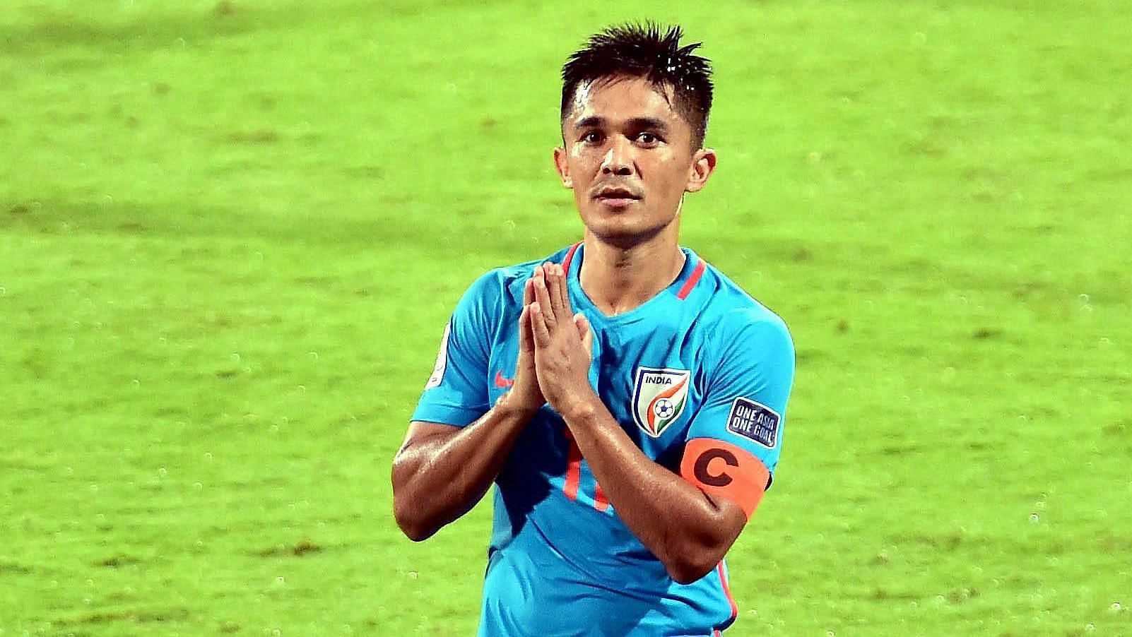 Sunil Chhetri reveals early in his career he cried many times and even contemplated quitting the sport.