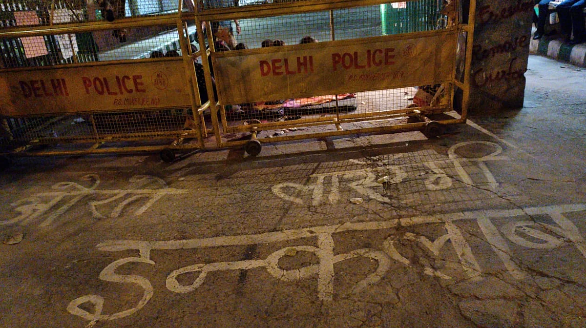 A sit-in protest began on 27 February.