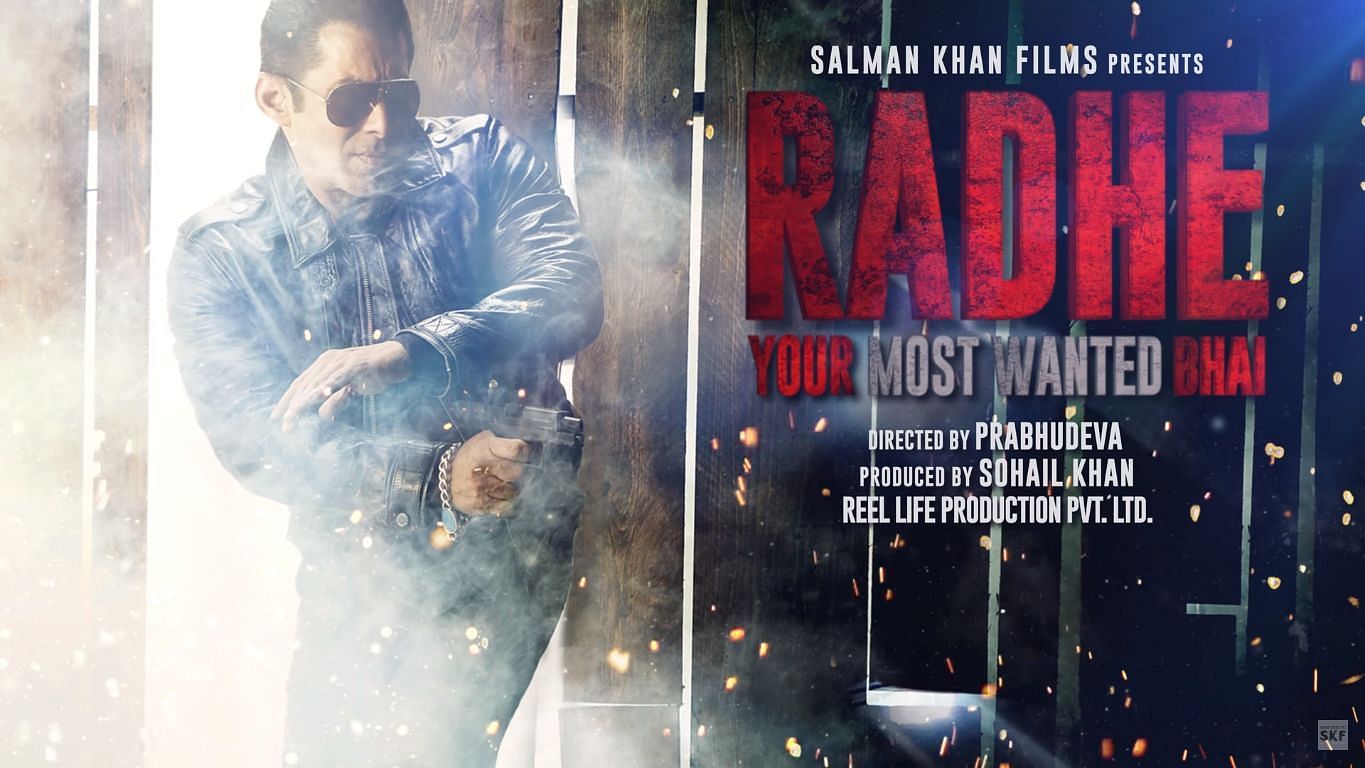 A poster of ‘Radhe: Your Most Wanted Bhai’.&nbsp;