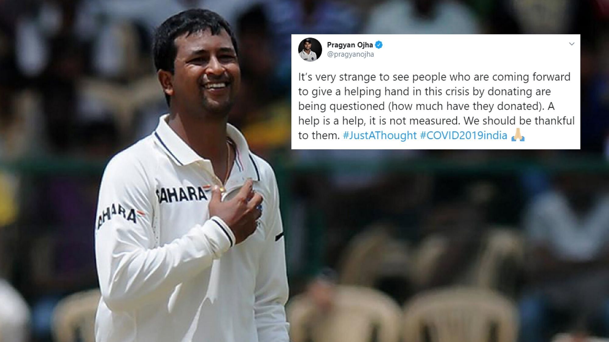 Pragyan Ojha has retired from all forms of cricket in February 2020.