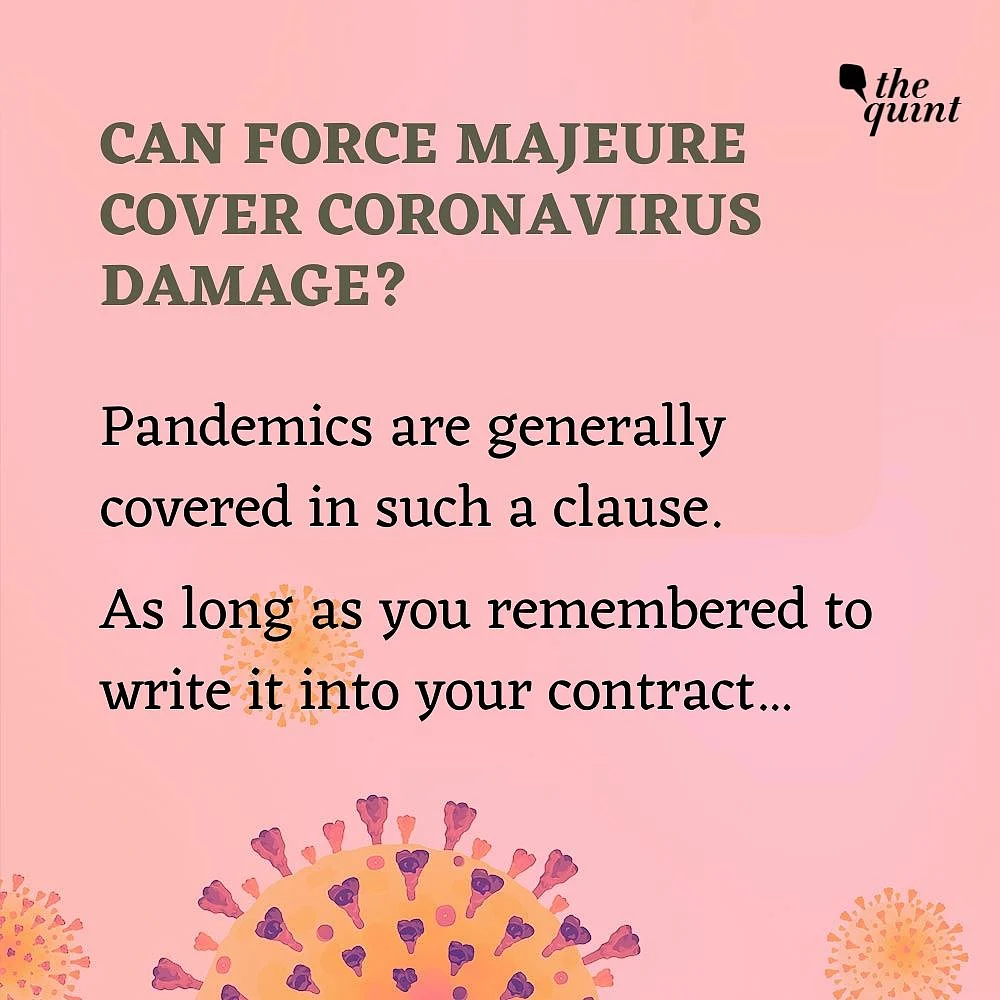 Force Majeure: Why Coronavirus-hit Firms Won’t be Sued to Death