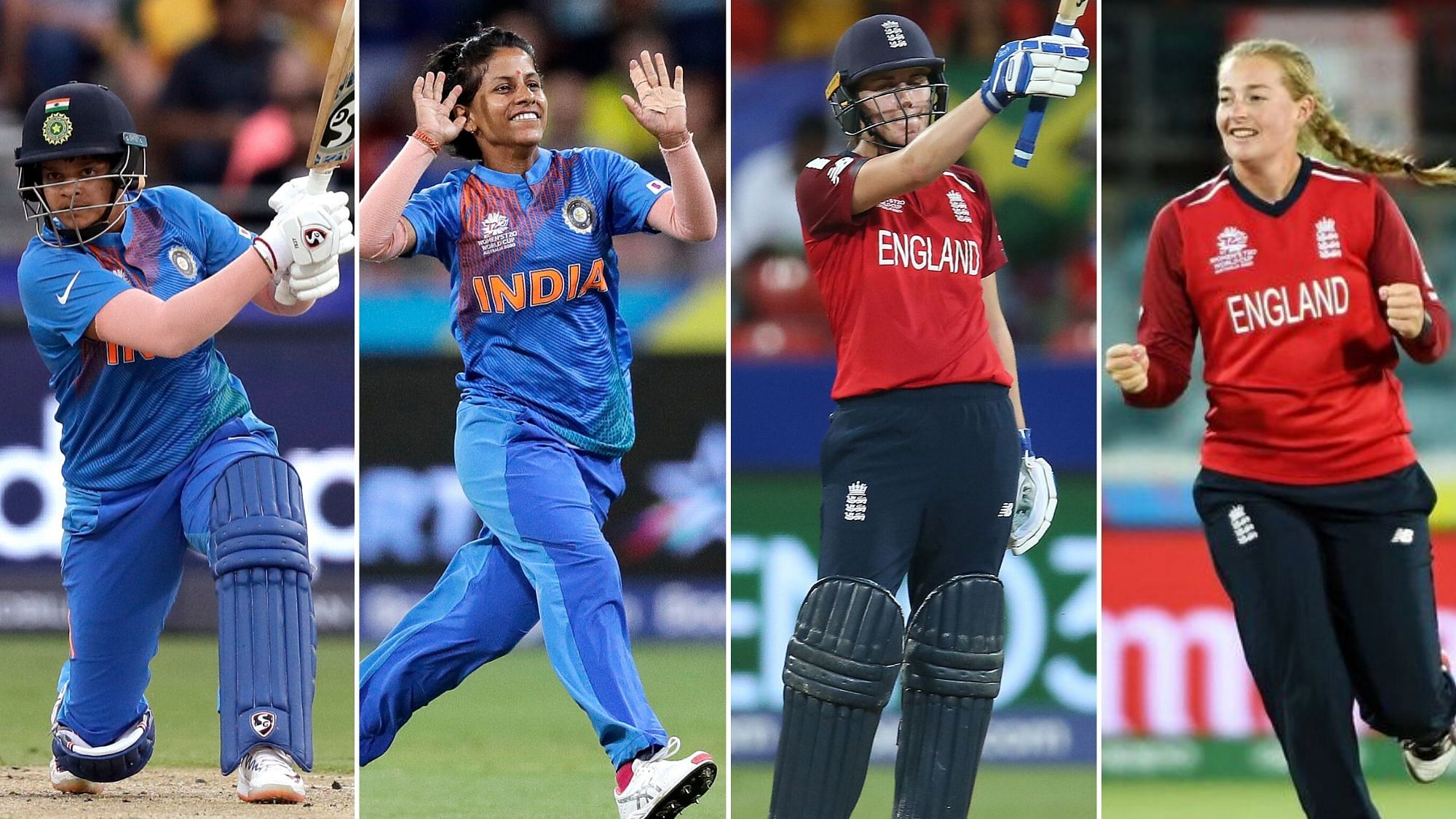 Shafali Verma and Poonam Yadav have led the charge for India while Natalie Sciver and Sophie Ecclestone have starred for England.