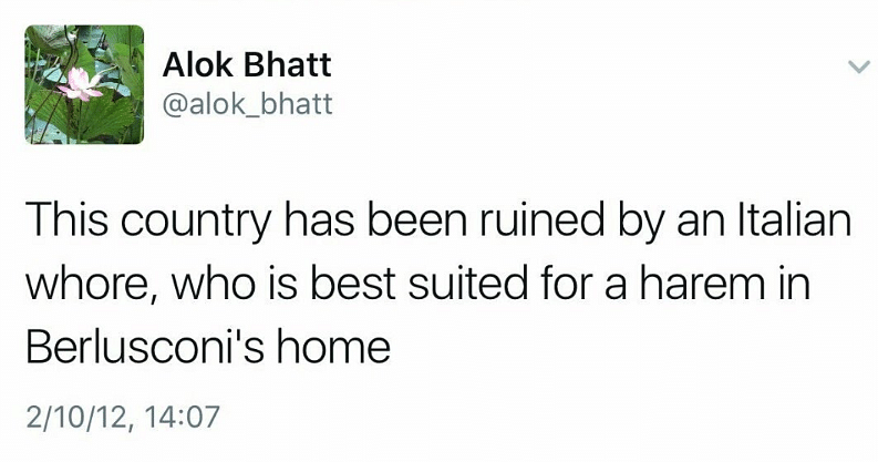 PM Modi’s Twitter account still follows accounts like Nikhil Dadhich who celebrated the murder of Gauri Lankesh
