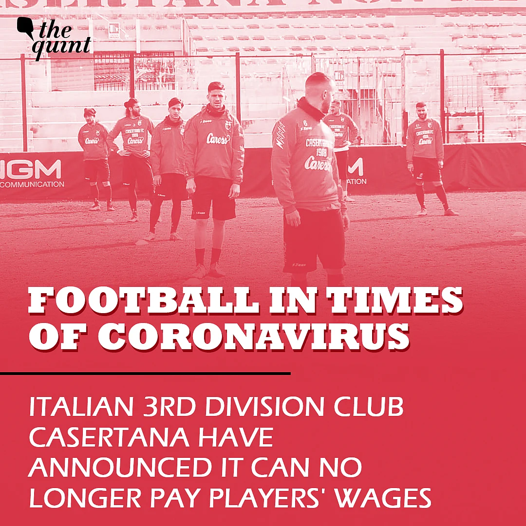 Due to COVID-19, Financial Crisis Looms Large Over Football Clubs