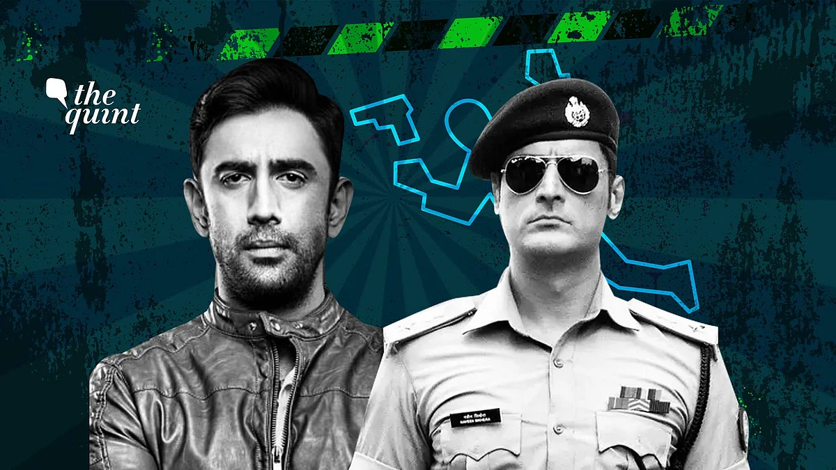 Amit Sadh and Mohit Raina play the stereotypical heroic cops.