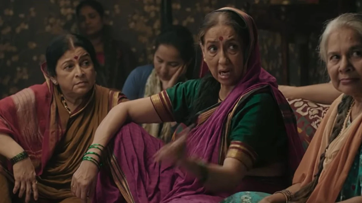 Neena Kulkarni in a still from <i>Devi</i>.
