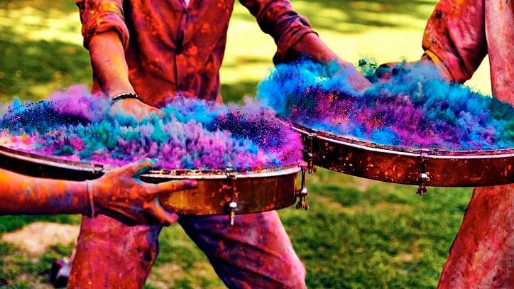 Delhi Police said that it will take action against people who flout the COVID guidelines issued in the view of Holi. Image used for representation.