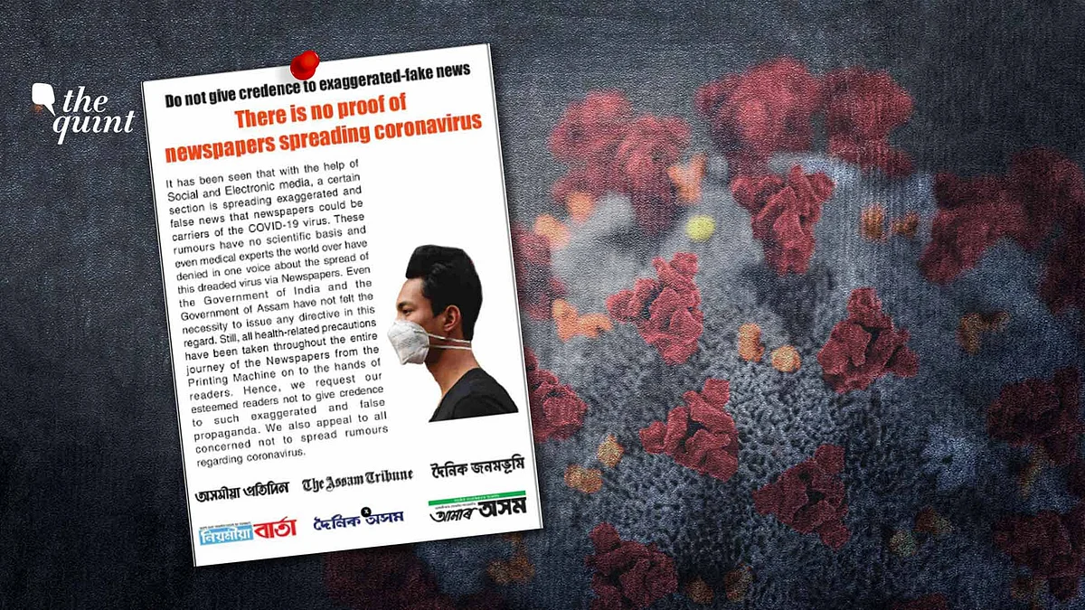 The distribution and supply of many regional dailies have also been affected by misinformation.