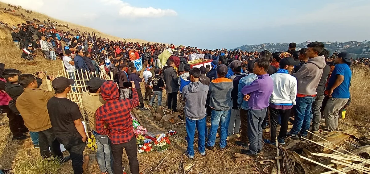 Final rites of late Lurshai Hynñiewtamm.