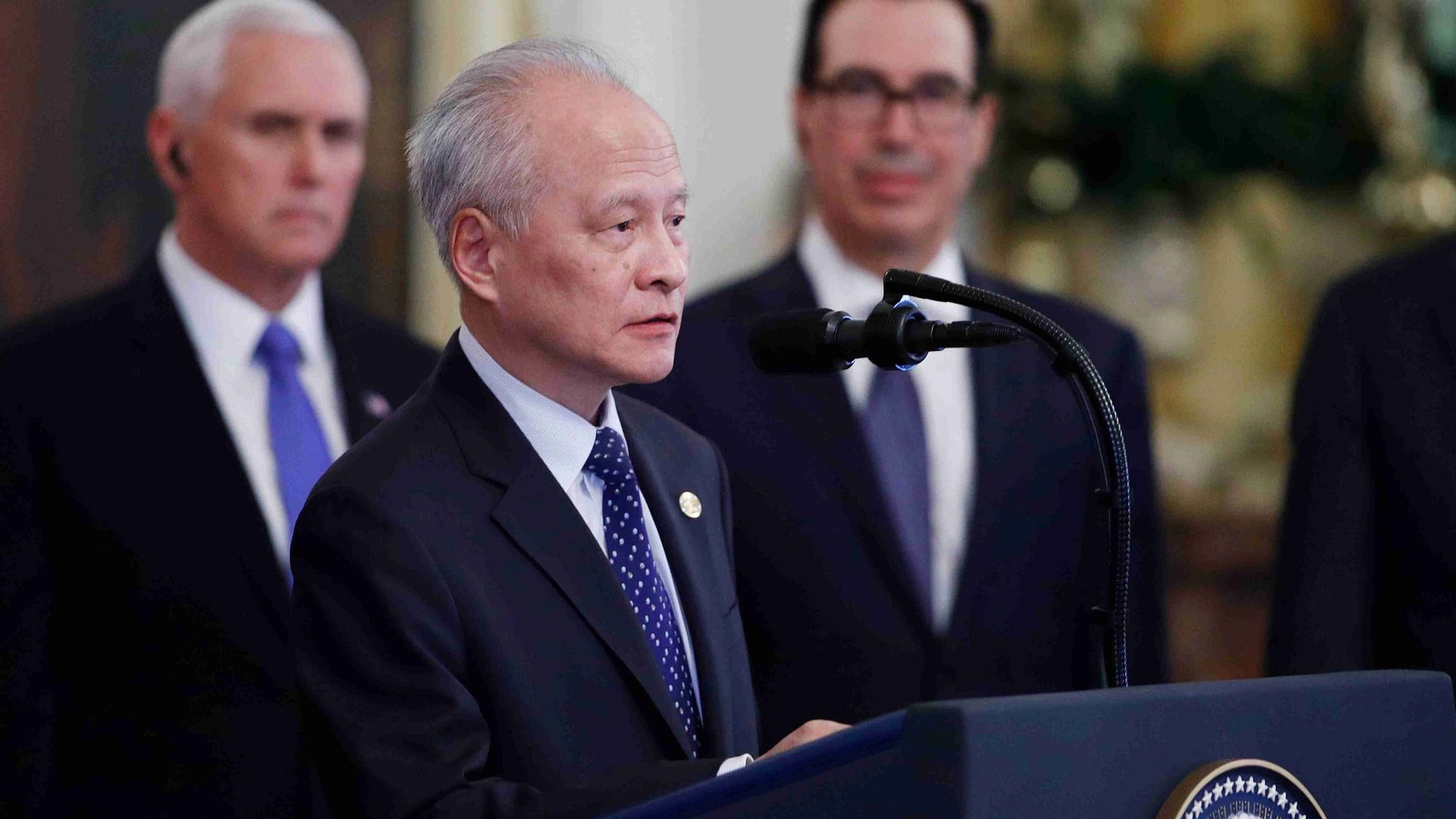 China’s Ambassador to the US Cui Tiankai was summoned after Chinese Foreign Ministry spokesman Zhao Lijian tweeted that the US military had brought the virus to China. 