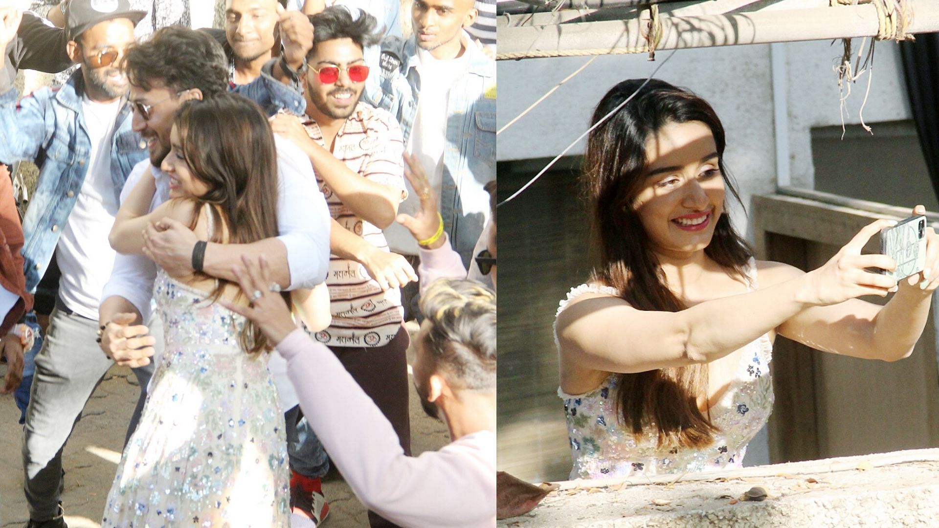 Shraddha Kapoor celebrates her birthday with Tiger Shroff and her fans.&nbsp;