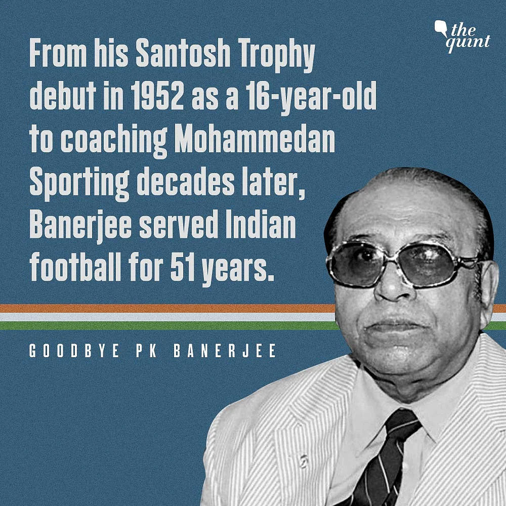 PK Banerjee: The Footballer & Coach Par Excellence