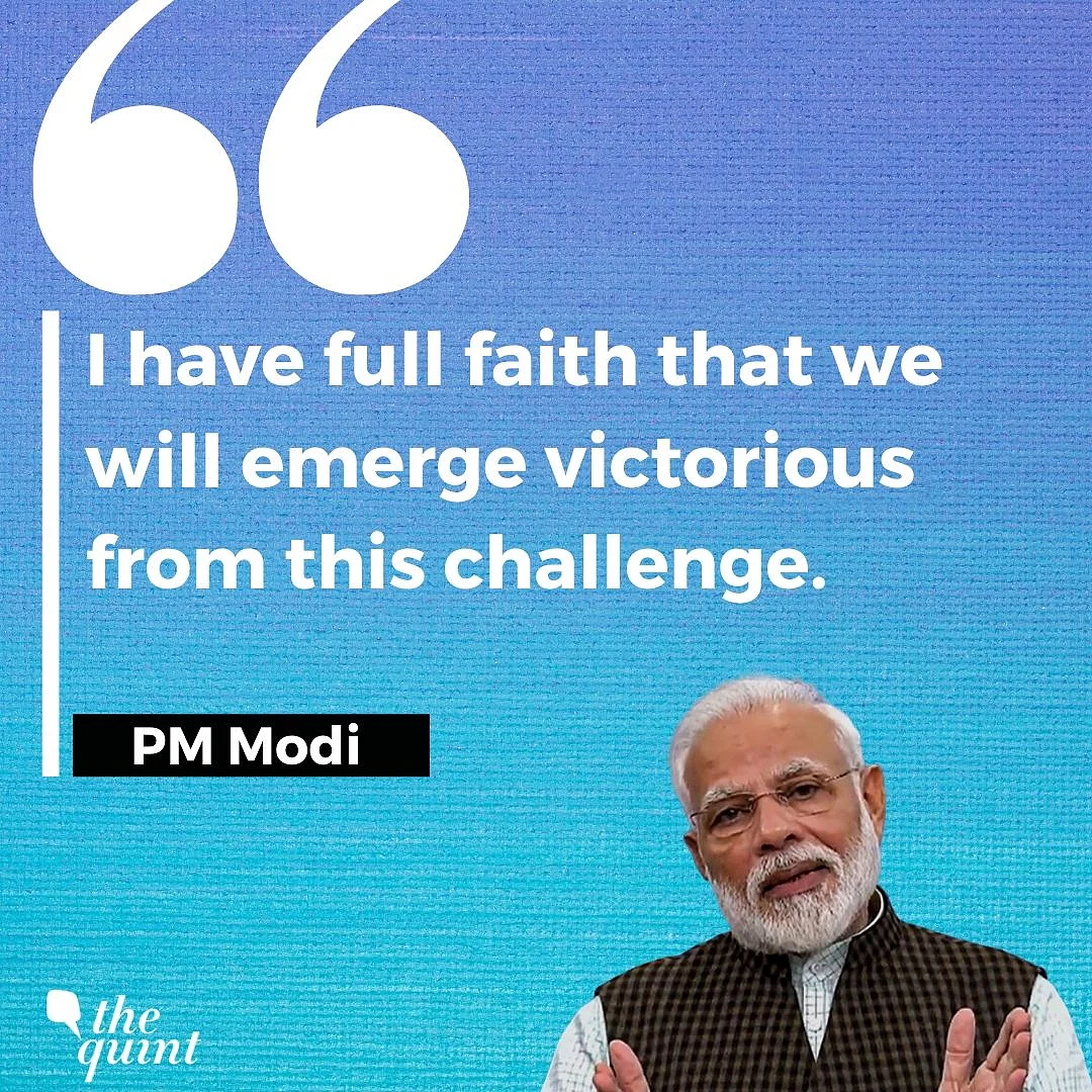 ‘India on Lockdown From Midnight’: PM Modi’s Address on COVID-19