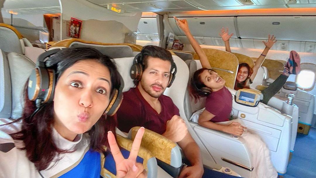 Neeti Mohan returning from her family vacation in Australia