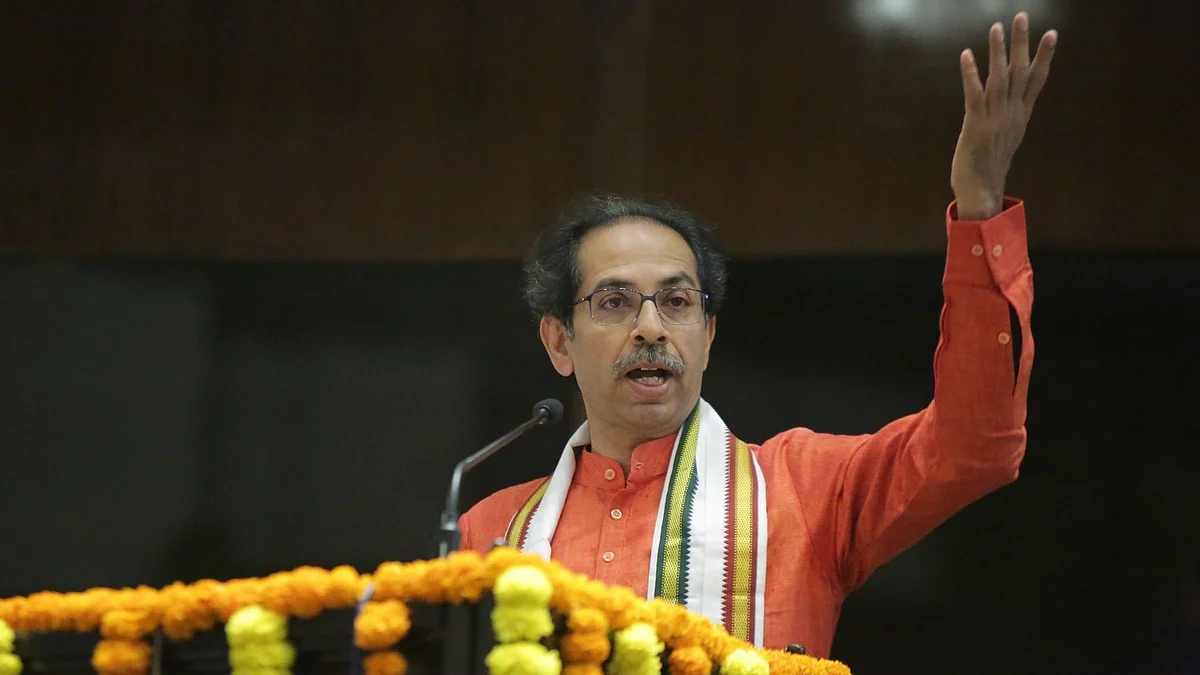 Maharashtra Chief Minister Uddhav Thackeray.