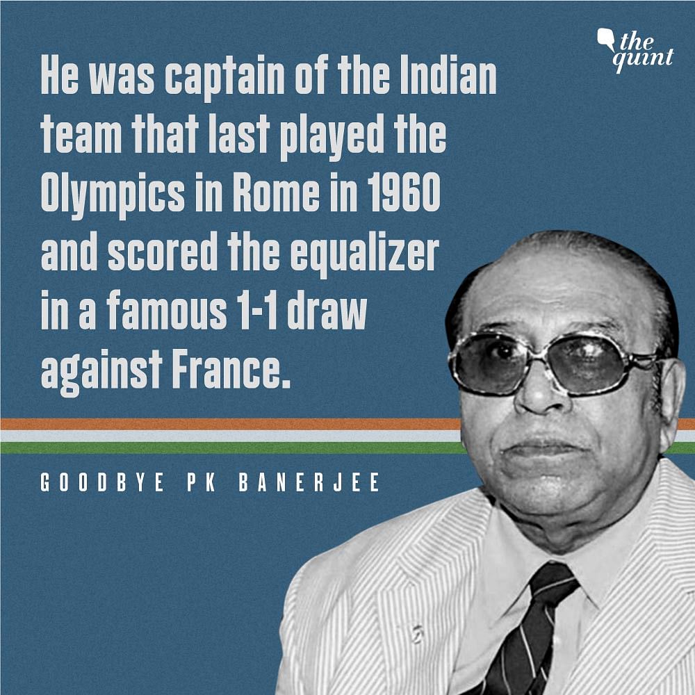 Former Indian football captain & coach PK Banerjee died in Kolkata on 20 March 2020, aged 83.