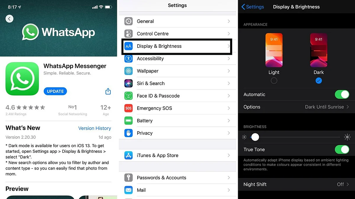 WhatsApp Brings Dark Mode to Android & iOS — Here’s How it Works