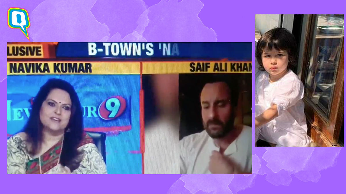 Twitter Lauds Saif’s Response to Reporter Asking for Taimur on TV