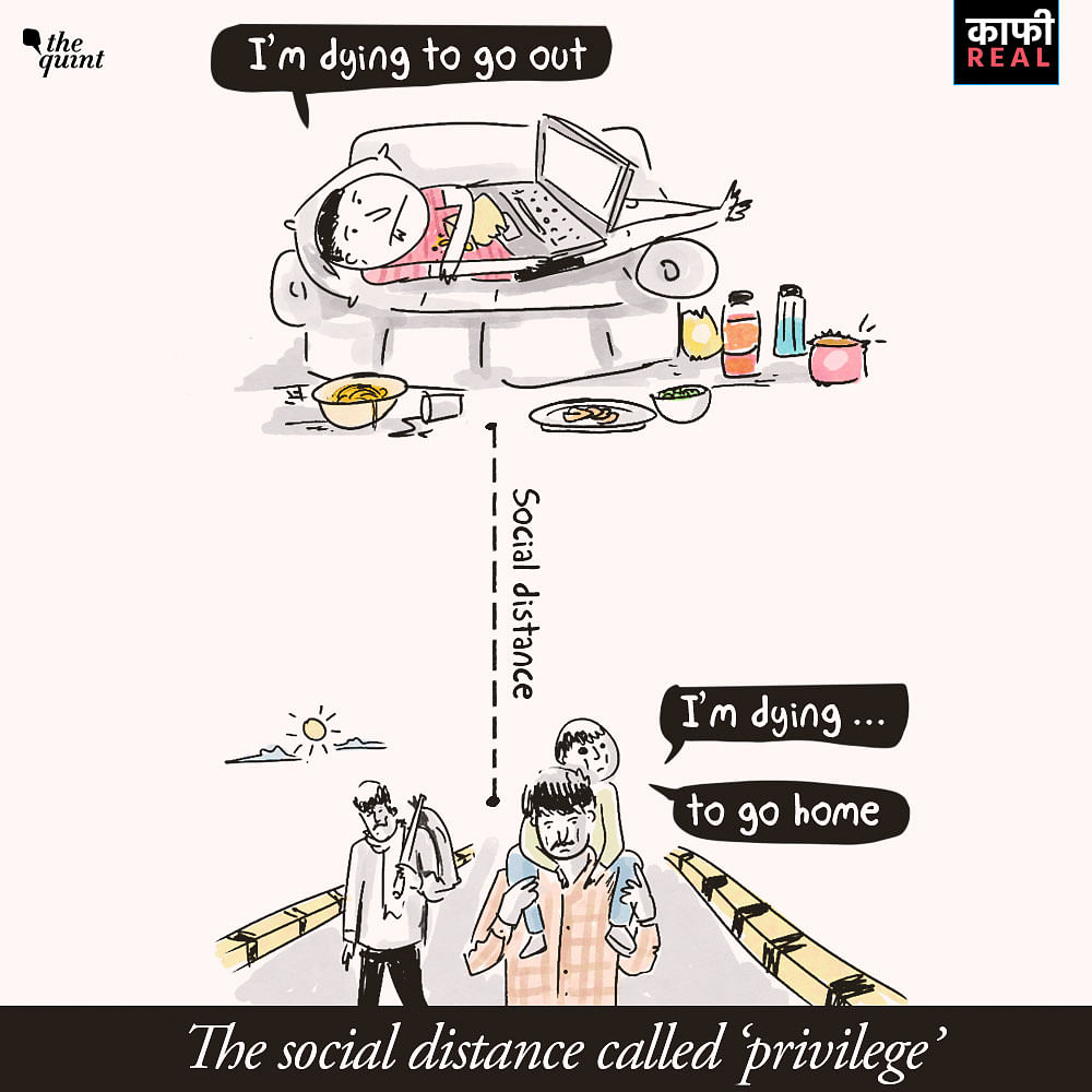 The social distance called ‘privilege’.