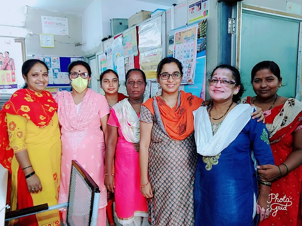 Dr Amruta Bawaskar and her team.