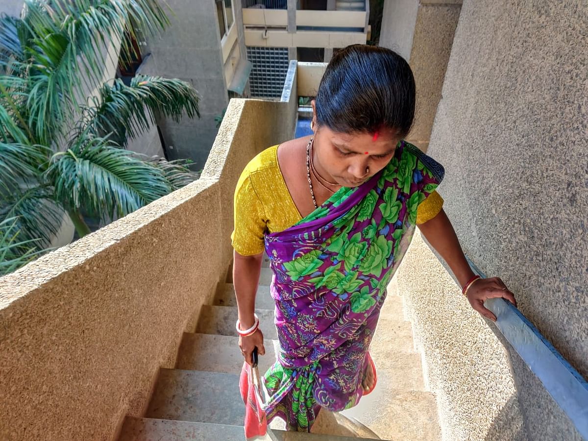 “The govt says do not go to the homes of people, but my employer is telling me I won’t get any leaves,” Bhanu says.