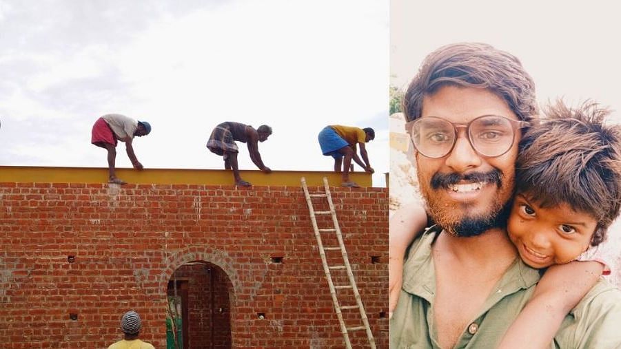 Tamil Nadu engineer is helping building a home with jaggery and egg whites.