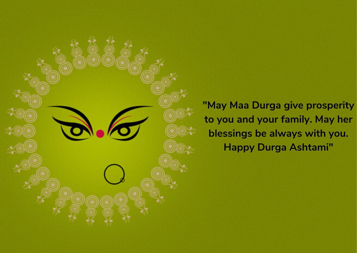 Happy Durga Ashtami 2021 Wishes, Images in English and ...