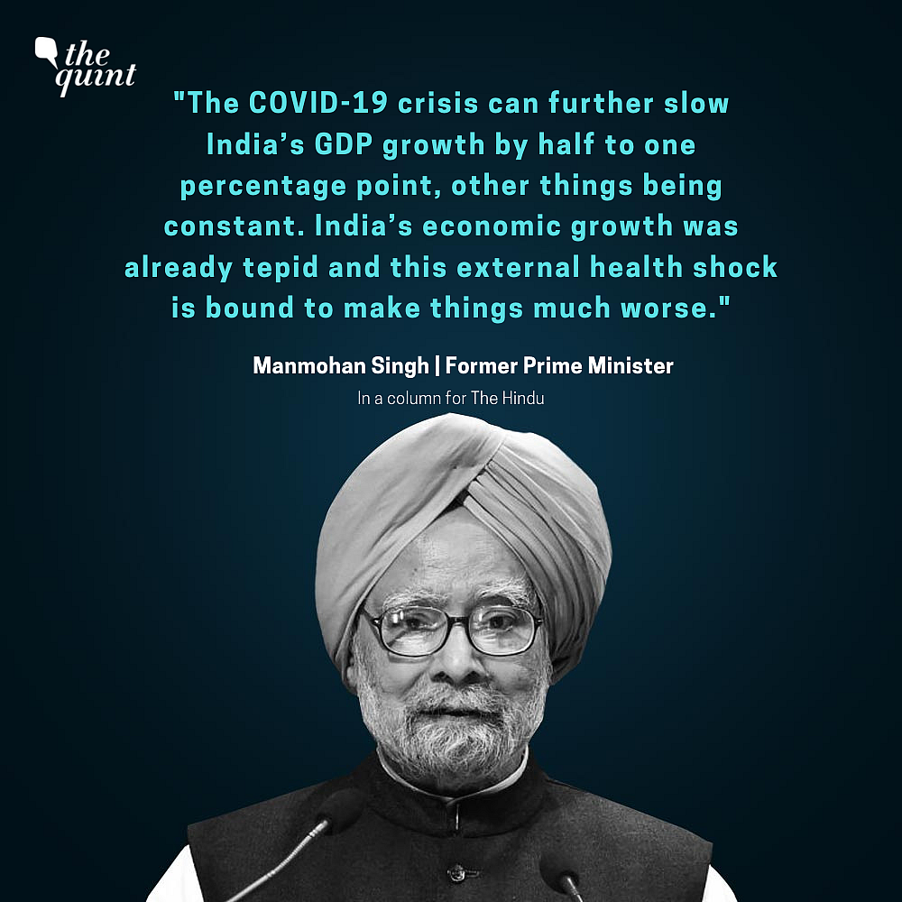 ‘Coronavirus A Shock Amid Self-Inflicted Unrest’: Manmohan Singh