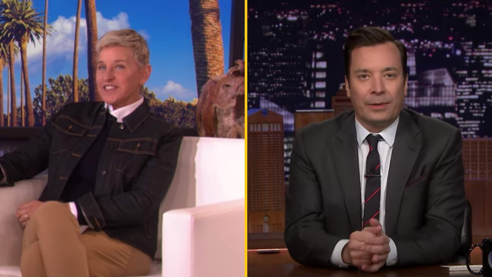 <i>The Ellen DeGeneres Show </i>and The Tonight Show Starring Jimmy Fallon will not tape in front of a live audience amidst coronavirus fears.
