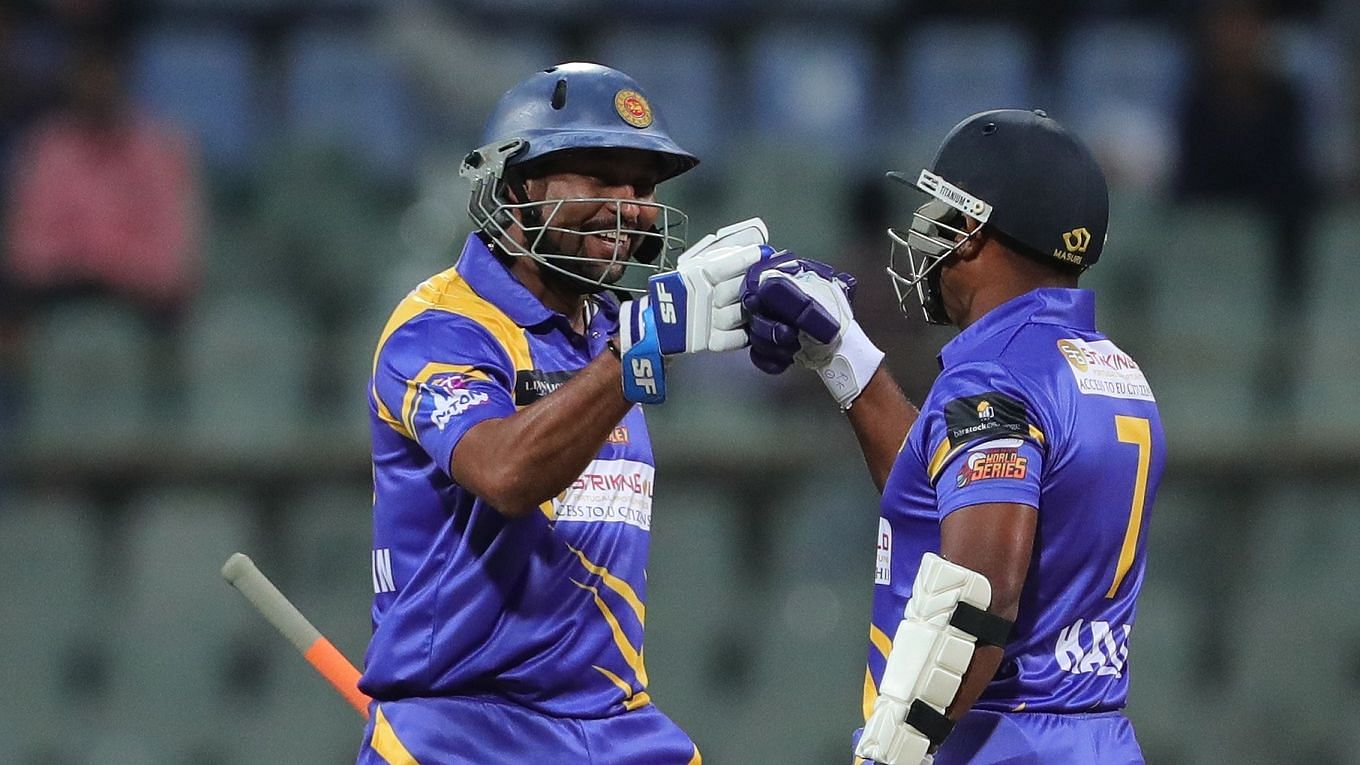 Dilshan helped Sri Lanka Legends beat Australia Legends in the Road Safety Cricket Series.