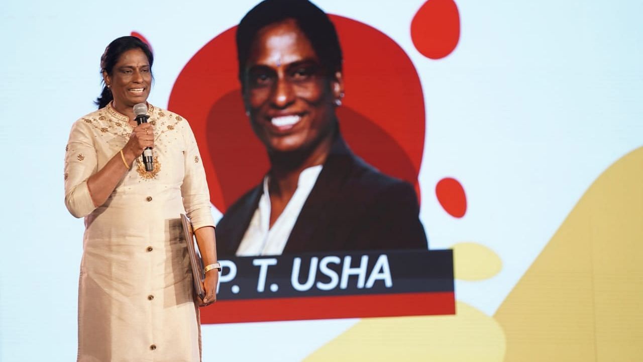 Veteran athlete PT Usha was given The Lifetime Achievement Award for her contribution to Indian sport.