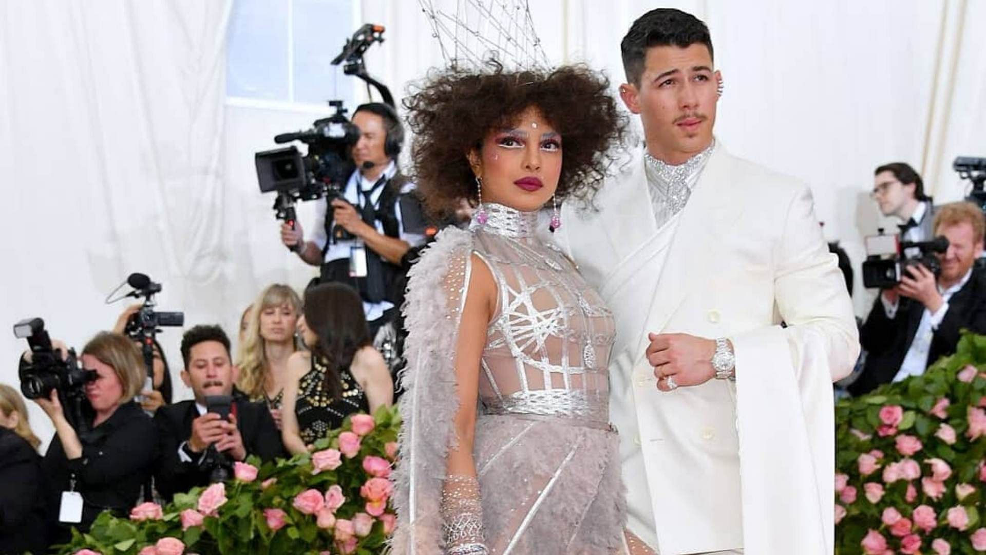 Priyanka Chopra and Nick Jonas at the 2019 Met Gala.